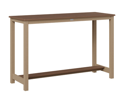 Balcony Table Aluminum Base Bar Height