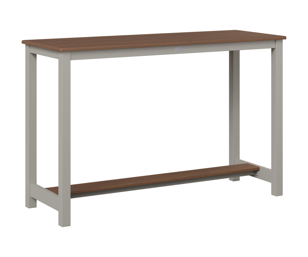 Balcony Table Aluminum Base Bar Height