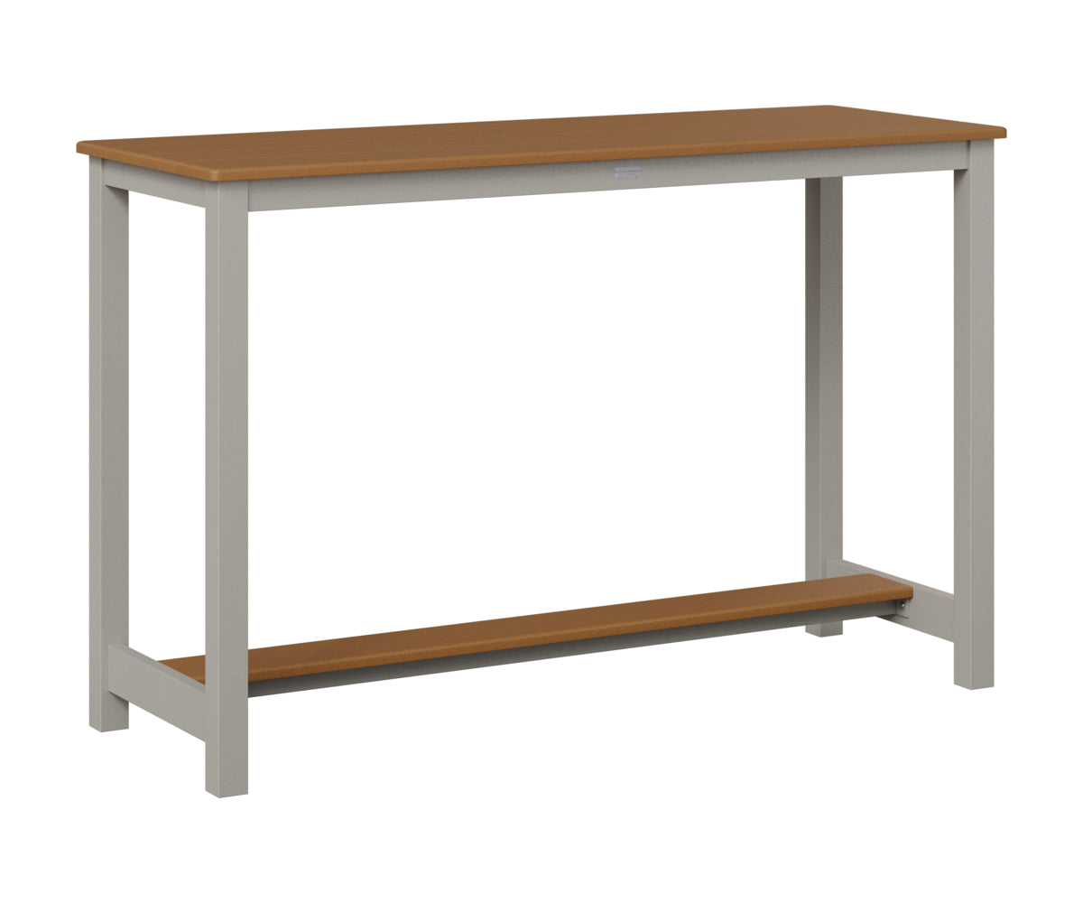 Balcony Table Aluminum Base Bar Height