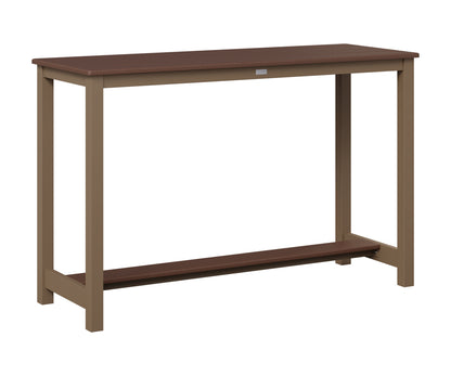 Balcony Table Aluminum Base Bar Height
