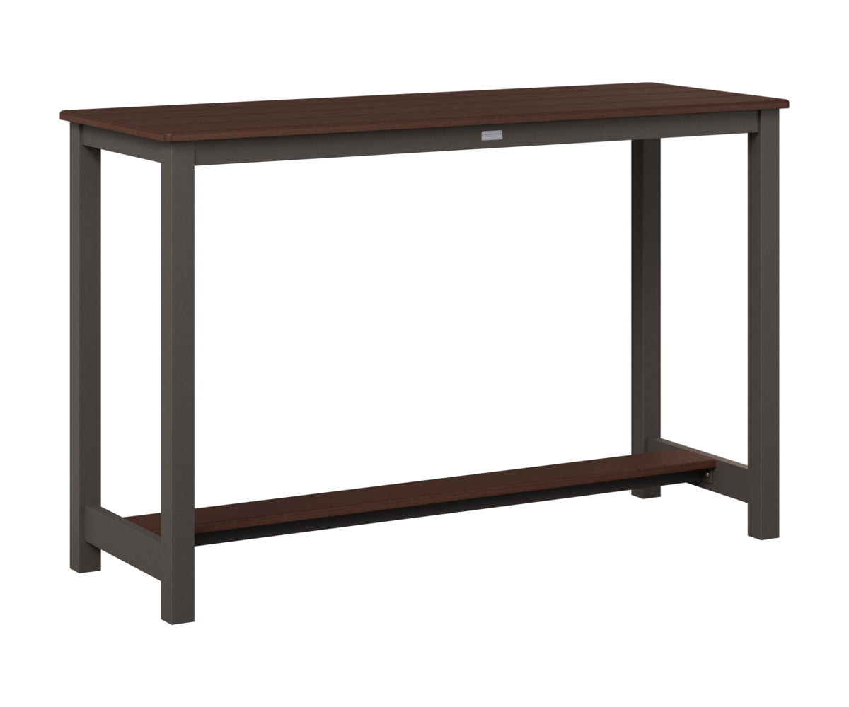 Balcony Table Aluminum Base Bar Height