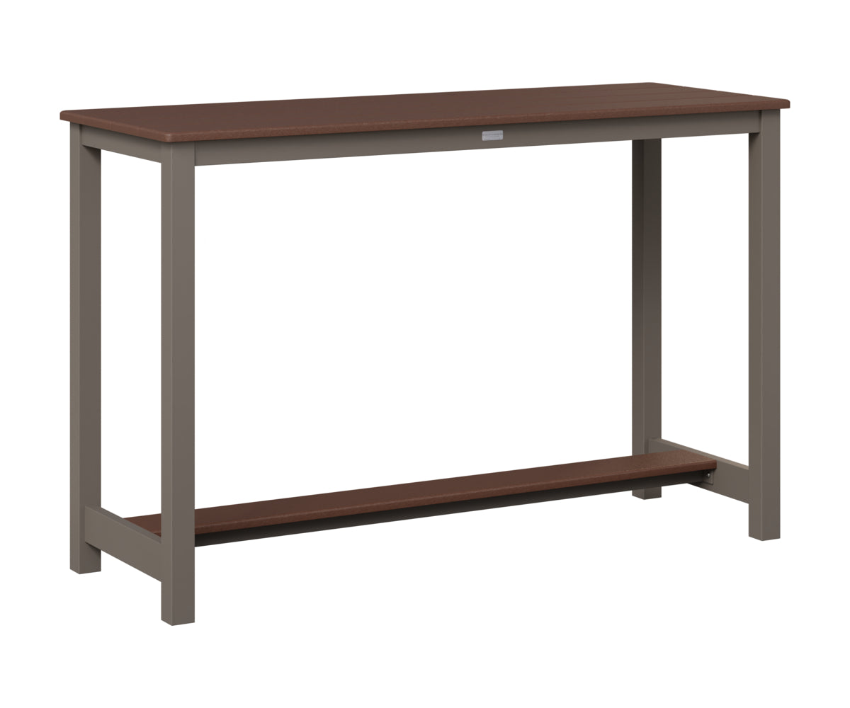 Balcony Table Aluminum Base Bar Height
