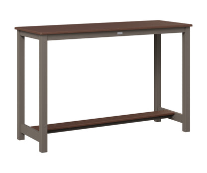 Balcony Table Aluminum Base Bar Height