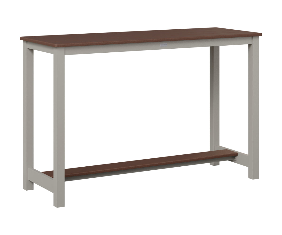 Balcony Table Aluminum Base Bar Height