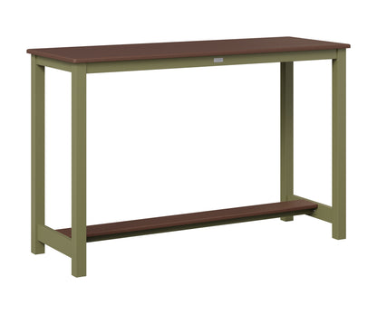 Balcony Table Aluminum Base Bar Height