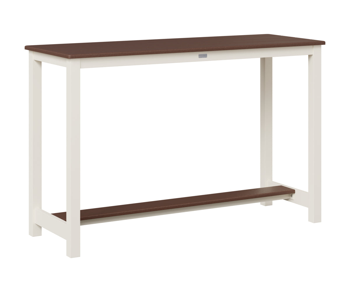 Balcony Table Aluminum Base Bar Height