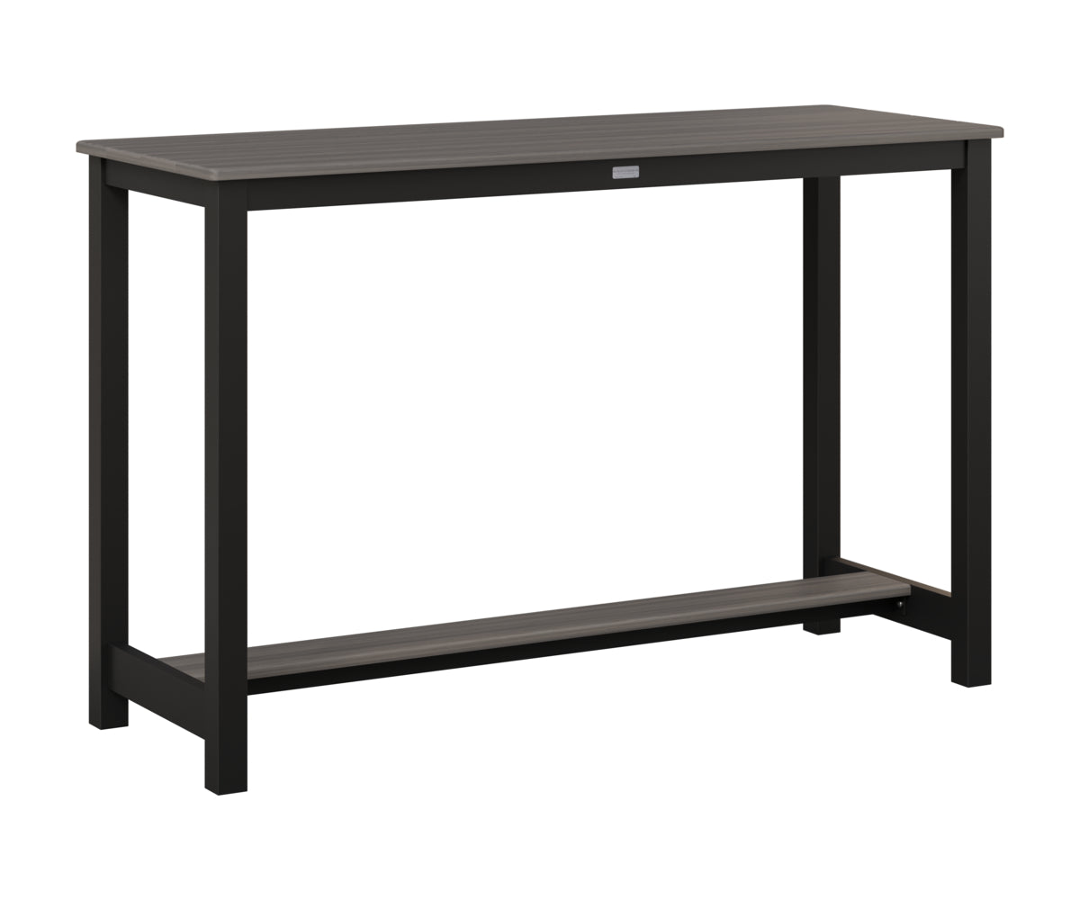Balcony Table Aluminum Base Bar Height