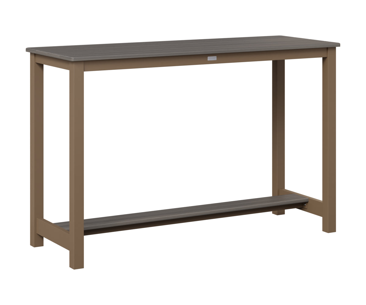 Balcony Table Aluminum Base Bar Height