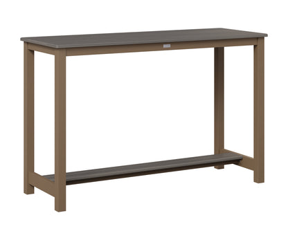 Balcony Table Aluminum Base Bar Height