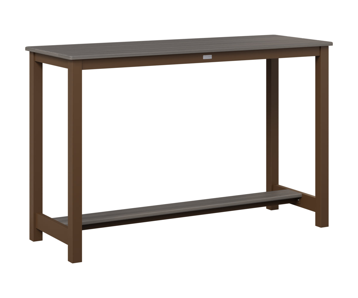 Balcony Table Aluminum Base Bar Height