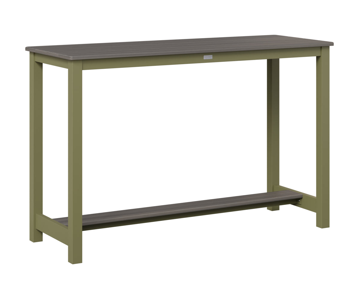 Balcony Table Aluminum Base Bar Height