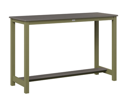 Balcony Table Aluminum Base Bar Height