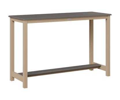 Balcony Table Aluminum Base Bar Height