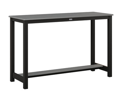 Balcony Table Aluminum Base Bar Height