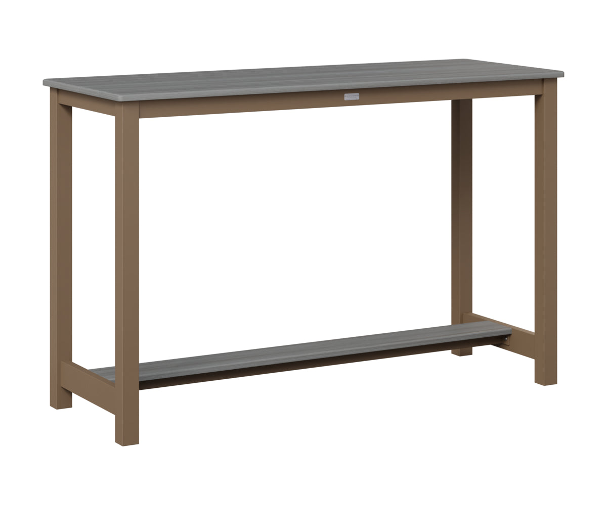 Balcony Table Aluminum Base Bar Height