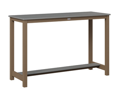 Balcony Table Aluminum Base Bar Height