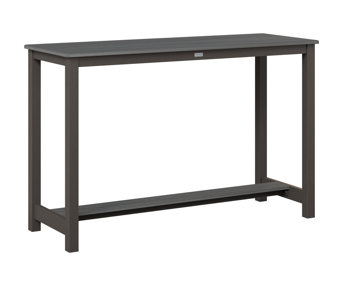 Balcony Table Aluminum Base Bar Height