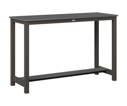 Balcony Table Aluminum Base Bar Height