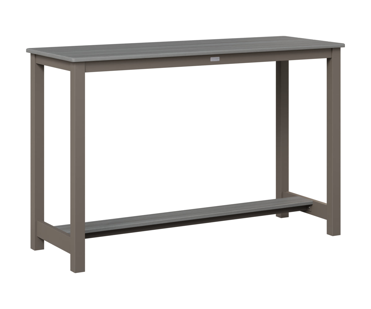 Balcony Table Aluminum Base Bar Height