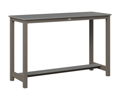 Balcony Table Aluminum Base Bar Height