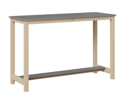 Balcony Table Aluminum Base Bar Height