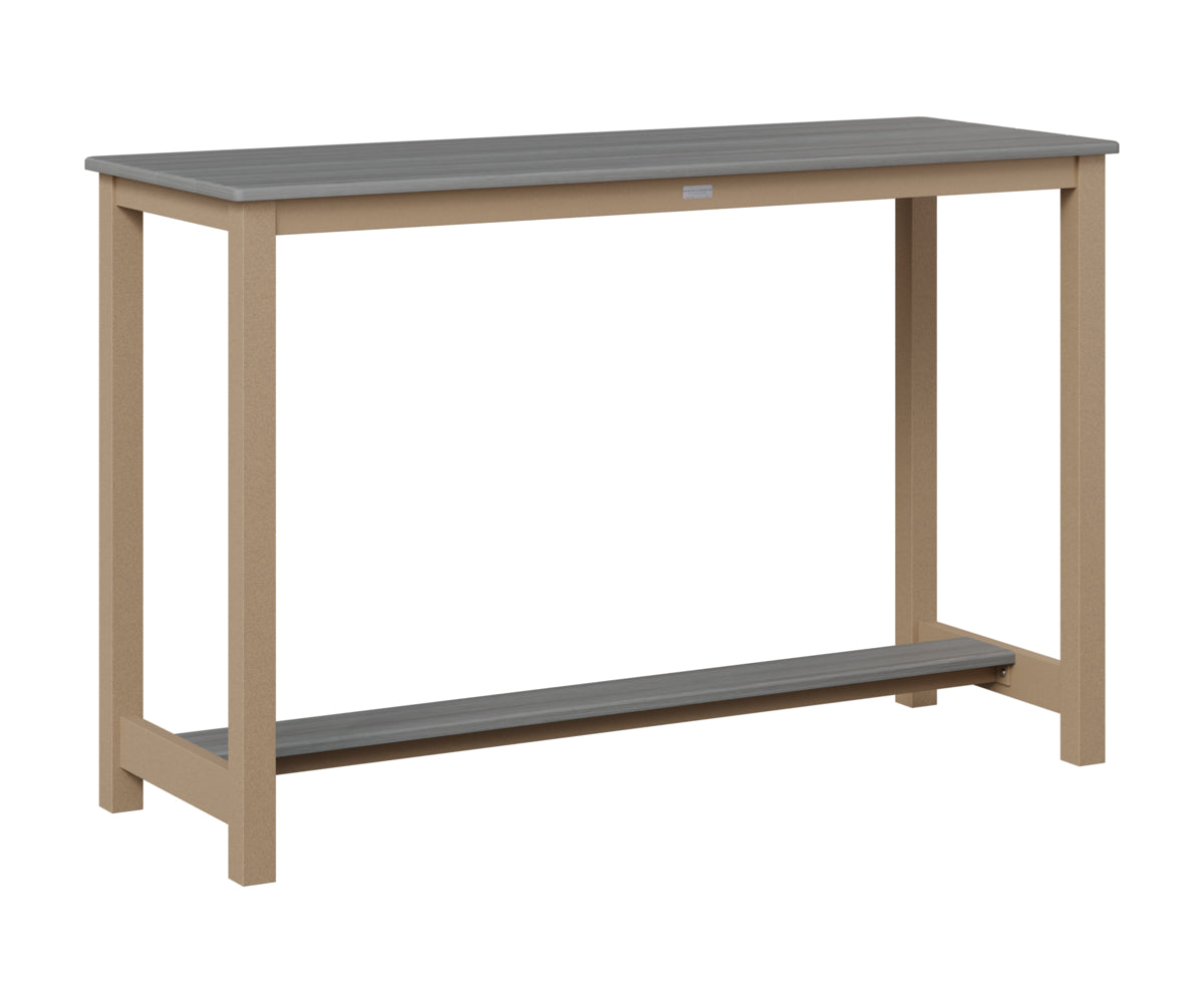 Balcony Table Aluminum Base Bar Height