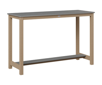 Balcony Table Aluminum Base Bar Height