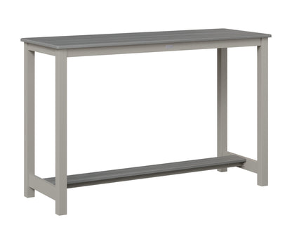 Balcony Table Aluminum Base Bar Height
