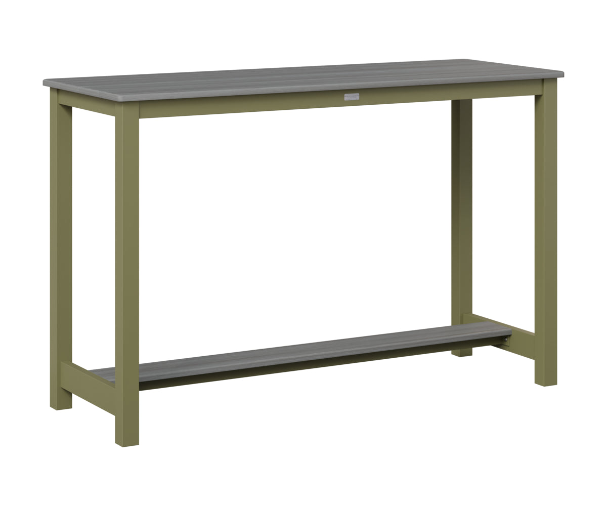 Balcony Table Aluminum Base Bar Height