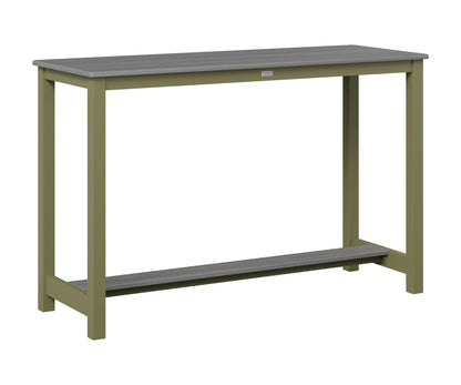 Balcony Table Aluminum Base Bar Height