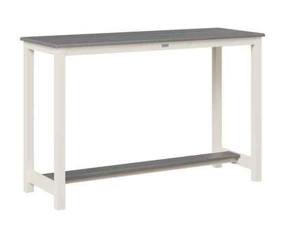 Balcony Table Aluminum Base Bar Height