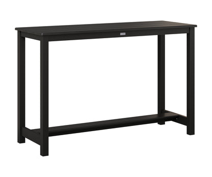 Balcony Table Aluminum Base Bar Height