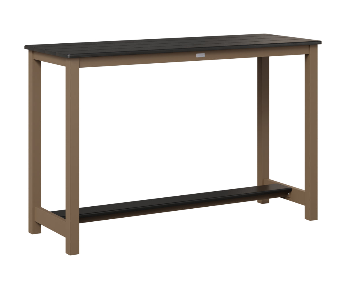 Balcony Table Aluminum Base Bar Height