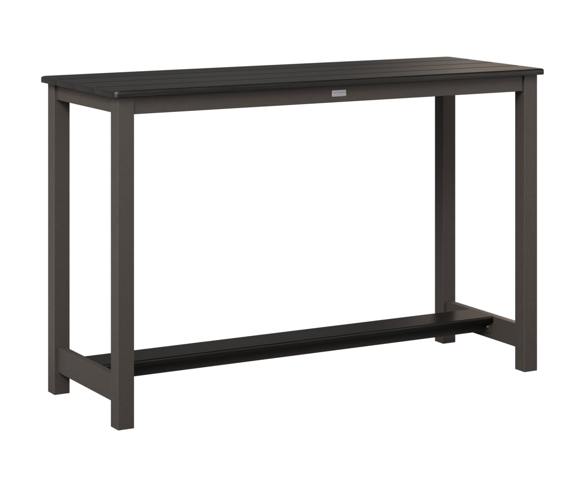 Balcony Table Aluminum Base Bar Height