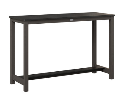 Balcony Table Aluminum Base Bar Height