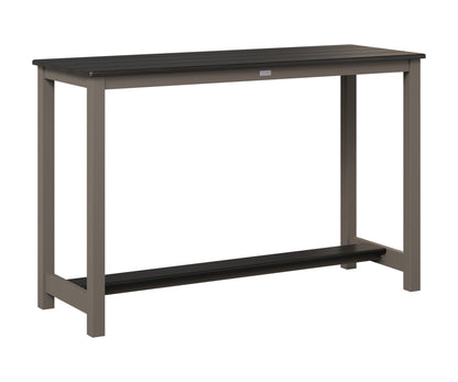Balcony Table Aluminum Base Bar Height
