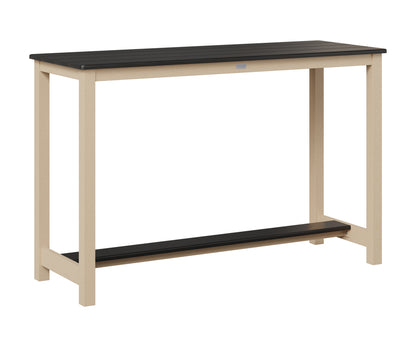 Balcony Table Aluminum Base Bar Height