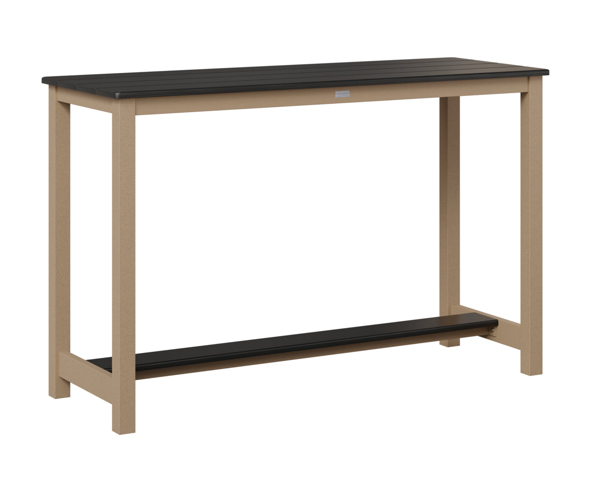 Balcony Table Aluminum Base Bar Height
