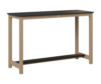 Balcony Table Aluminum Base Bar Height