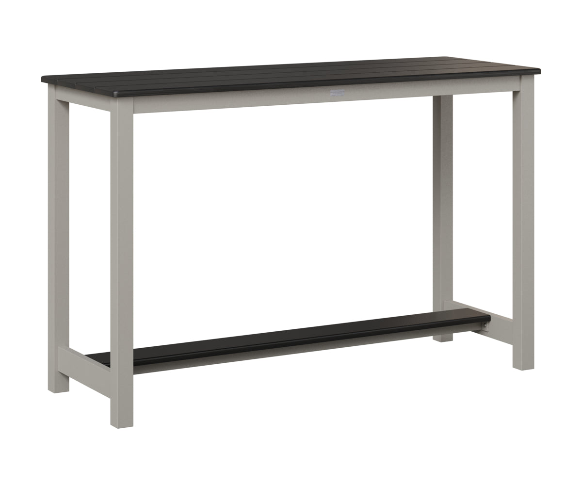 Balcony Table Aluminum Base Bar Height