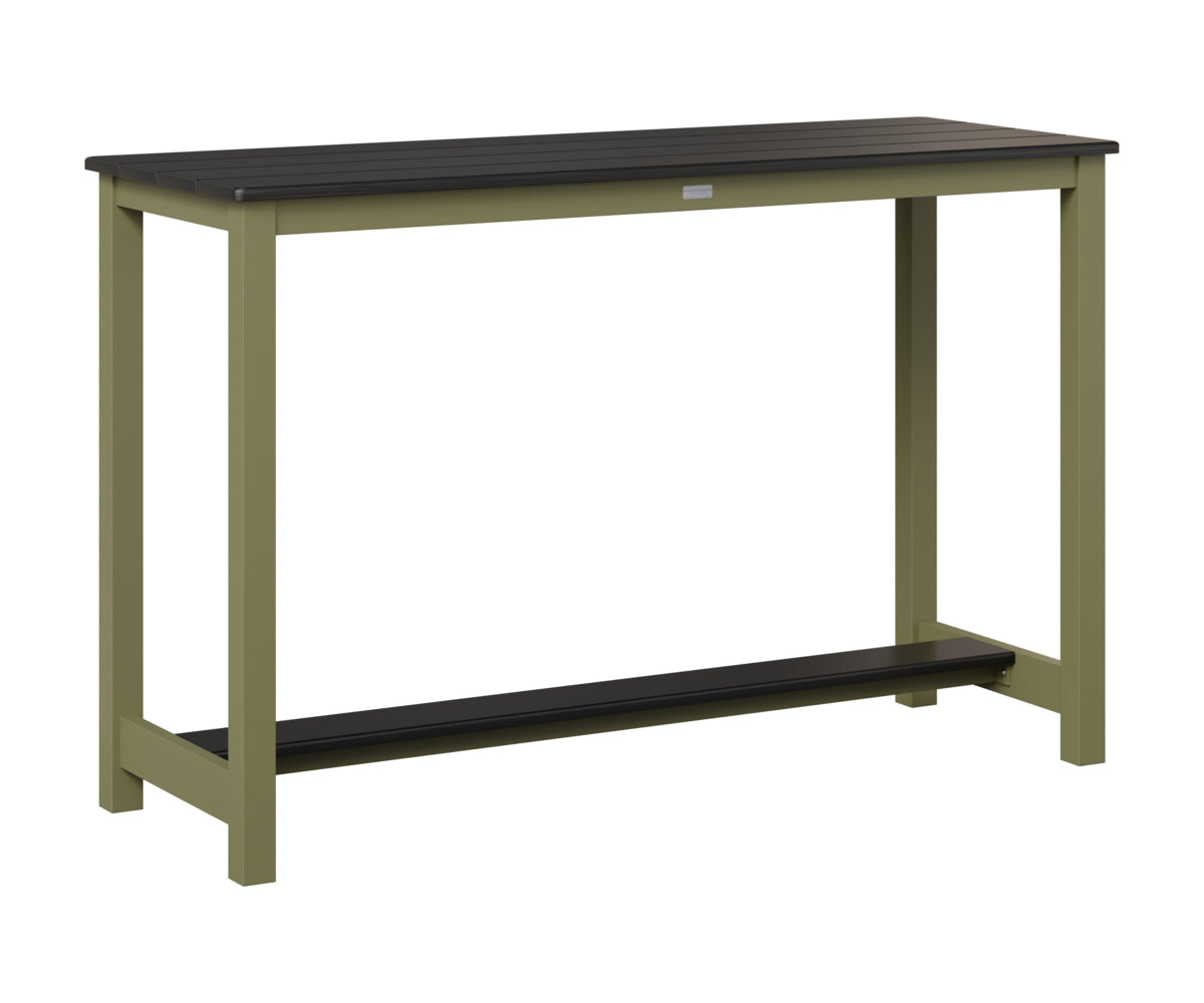 Balcony Table Aluminum Base Bar Height