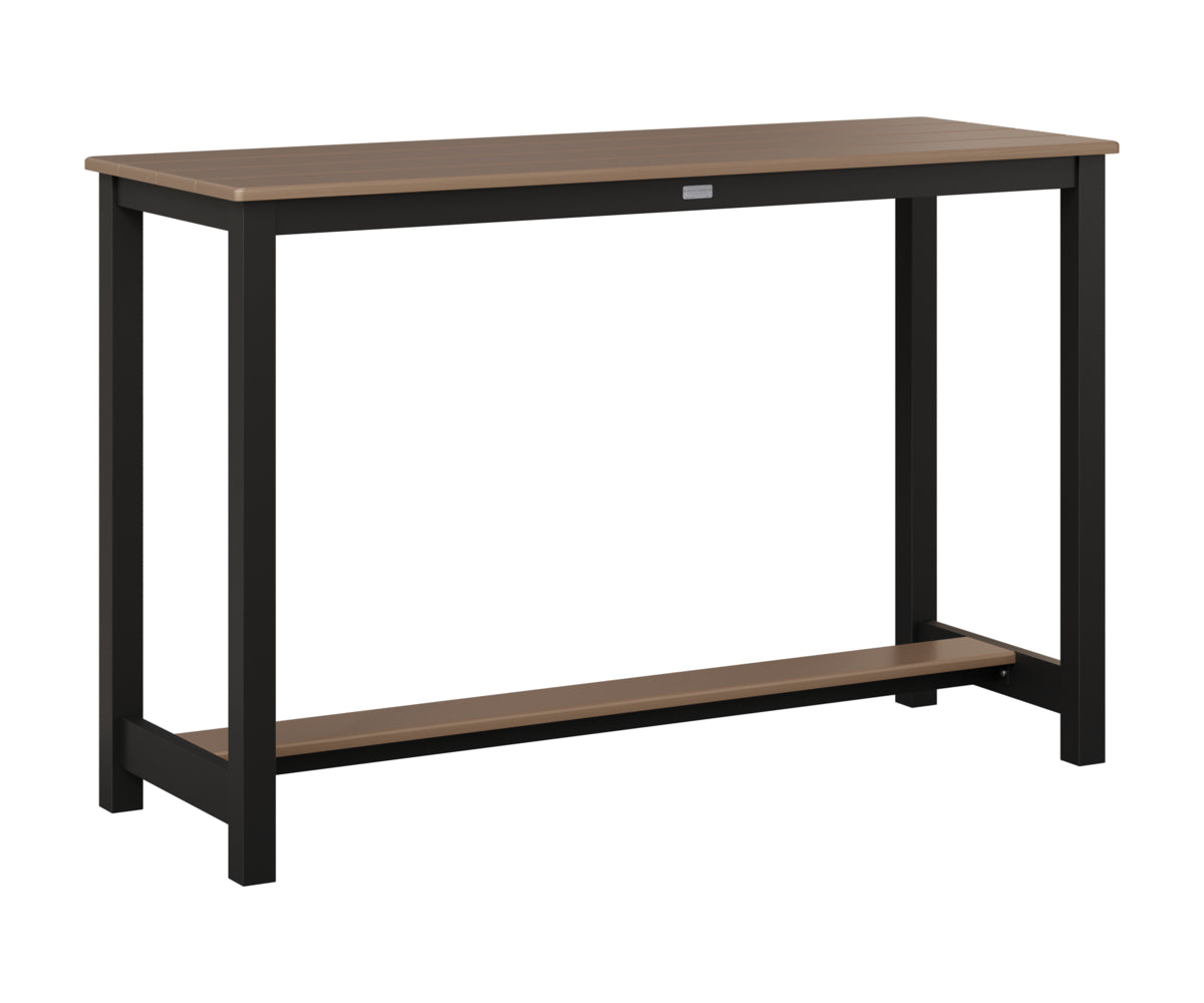 Balcony Table Aluminum Base Bar Height