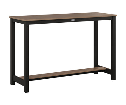 Balcony Table Aluminum Base Bar Height