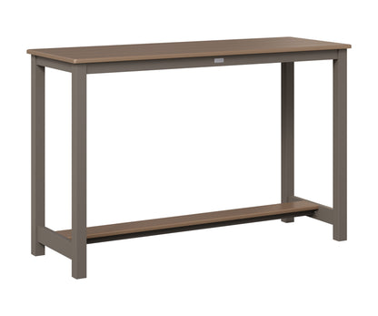 Balcony Table Aluminum Base Bar Height