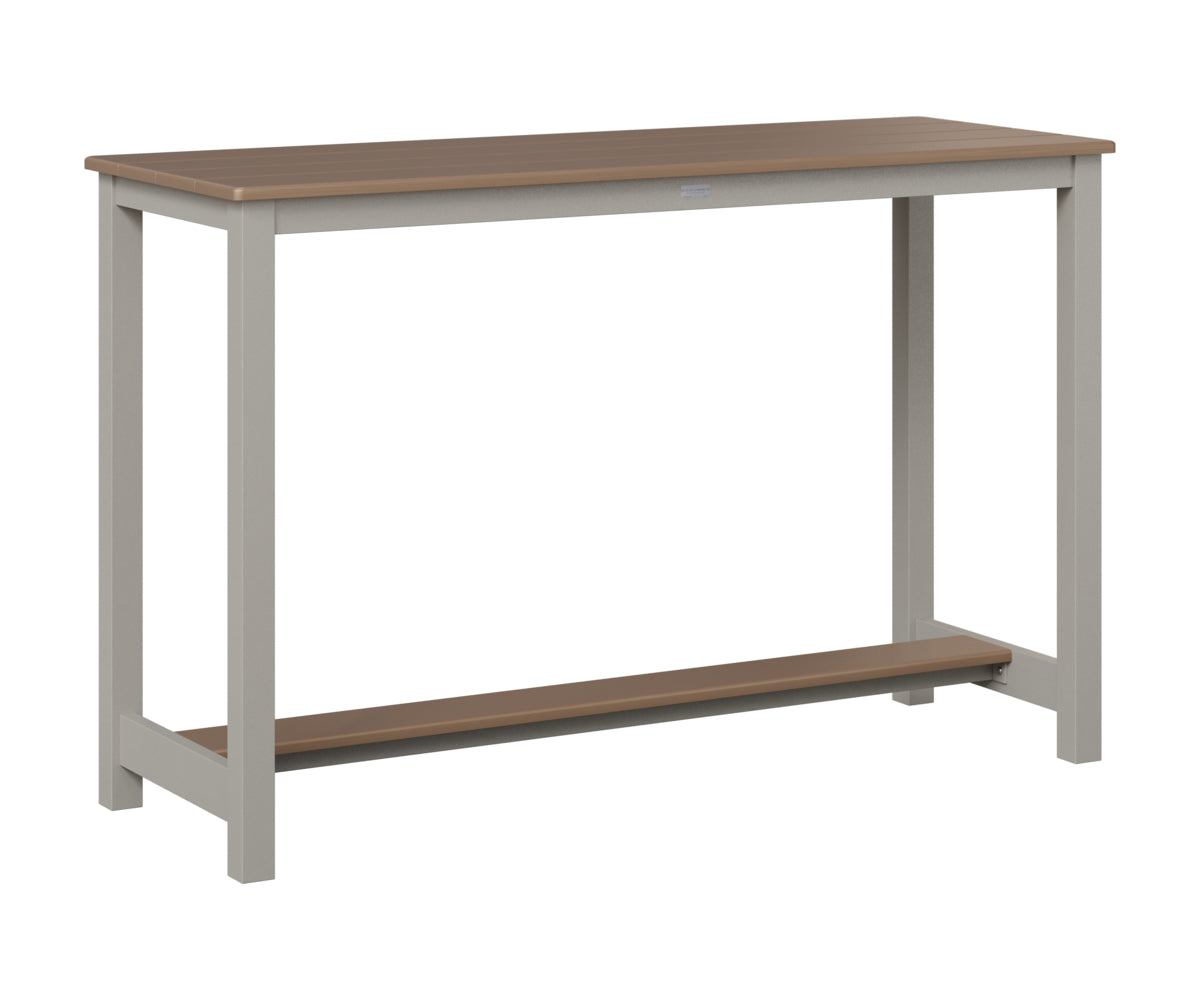 Balcony Table Aluminum Base Bar Height