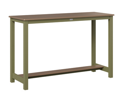 Balcony Table Aluminum Base Bar Height