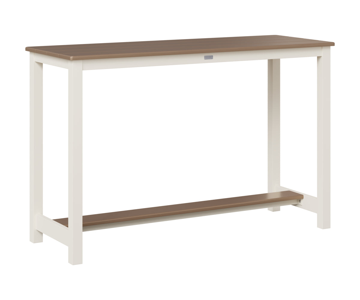 Balcony Table Aluminum Base Bar Height