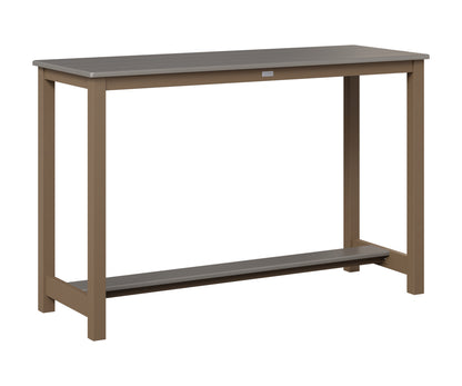 Balcony Table Aluminum Base Bar Height