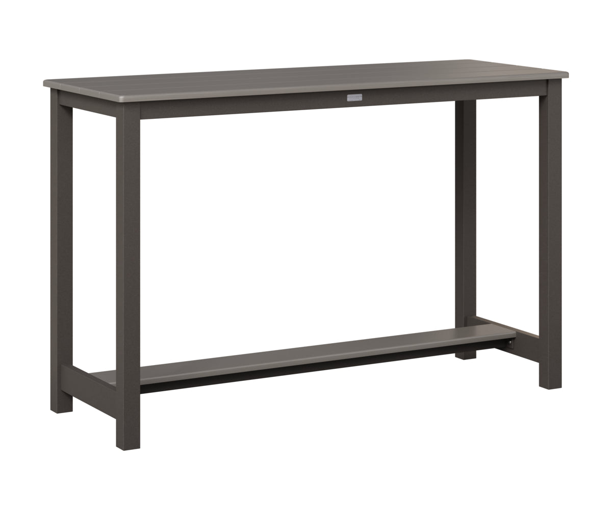 Balcony Table Aluminum Base Bar Height