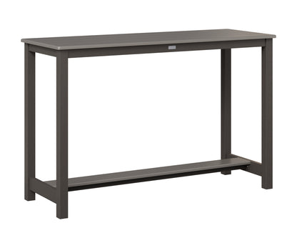 Balcony Table Aluminum Base Bar Height